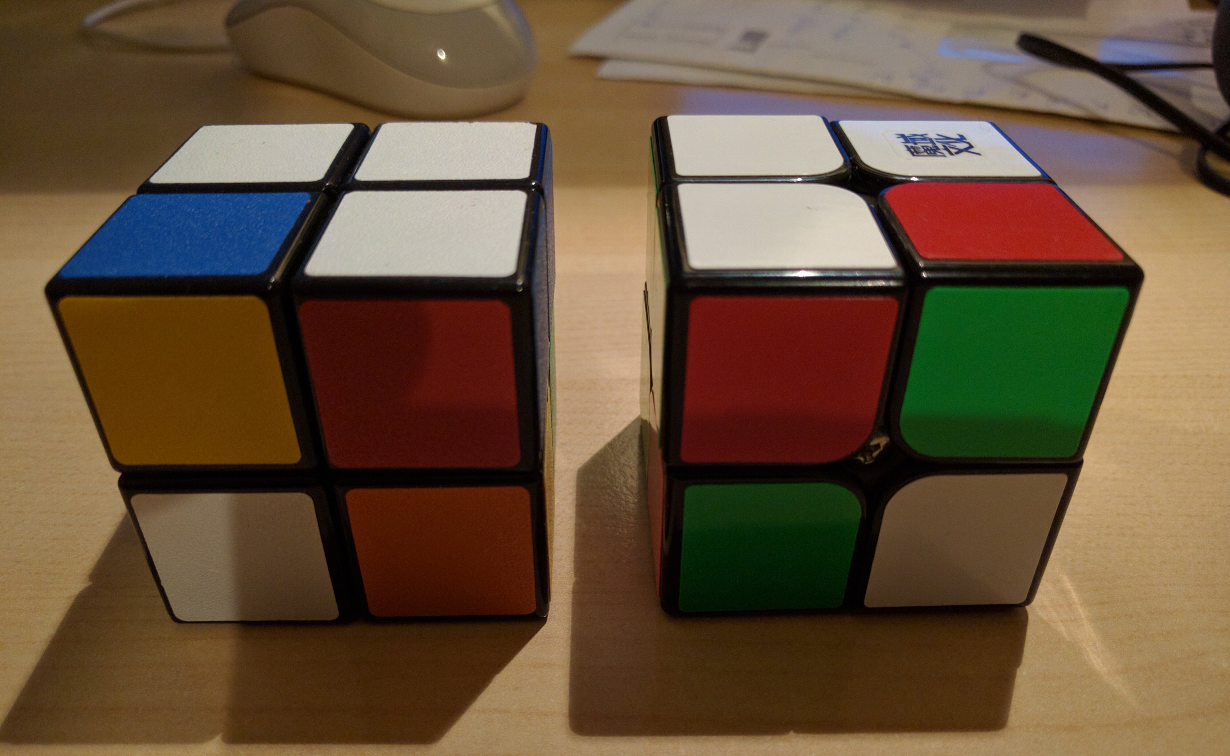 Solving the 2x2x2 Rubik's Cube.